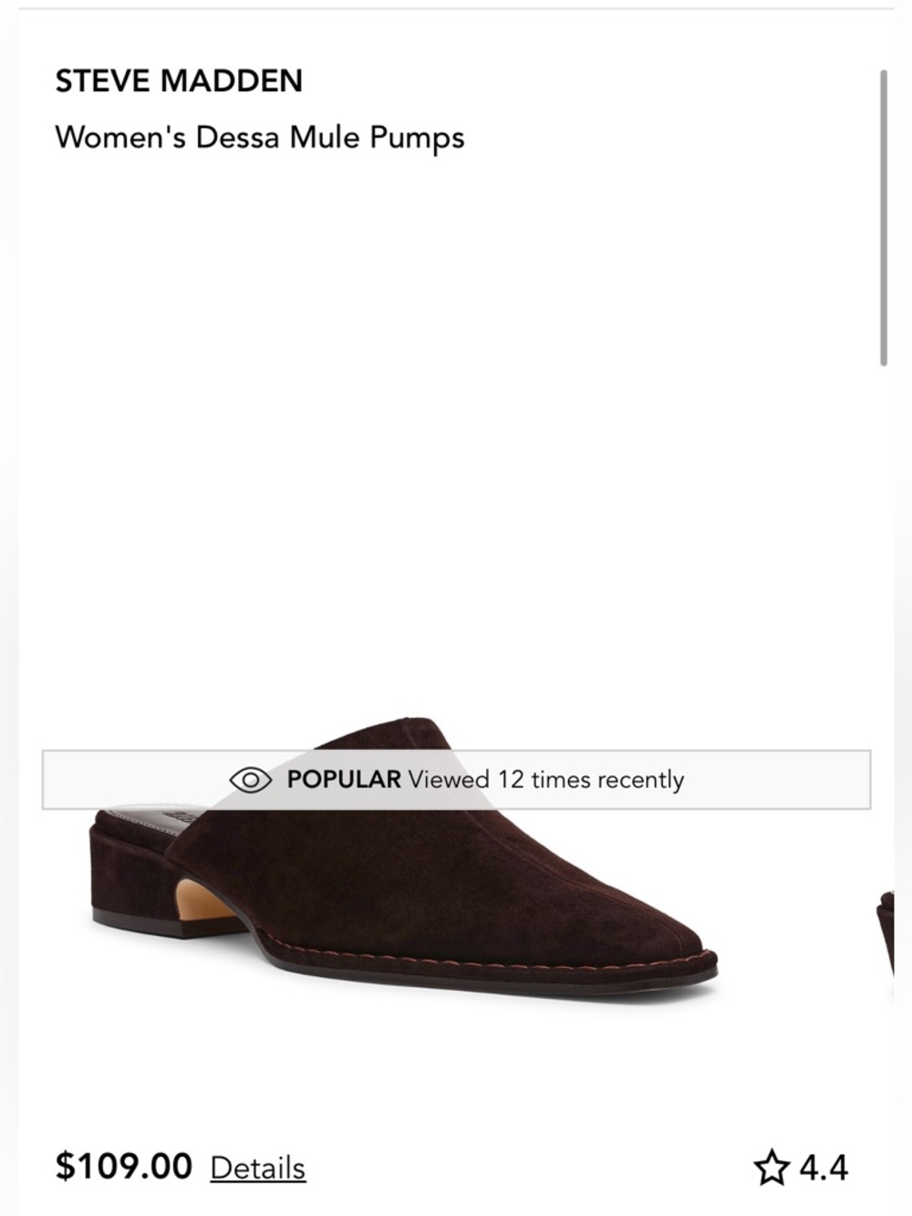 New Steve Madden Mules